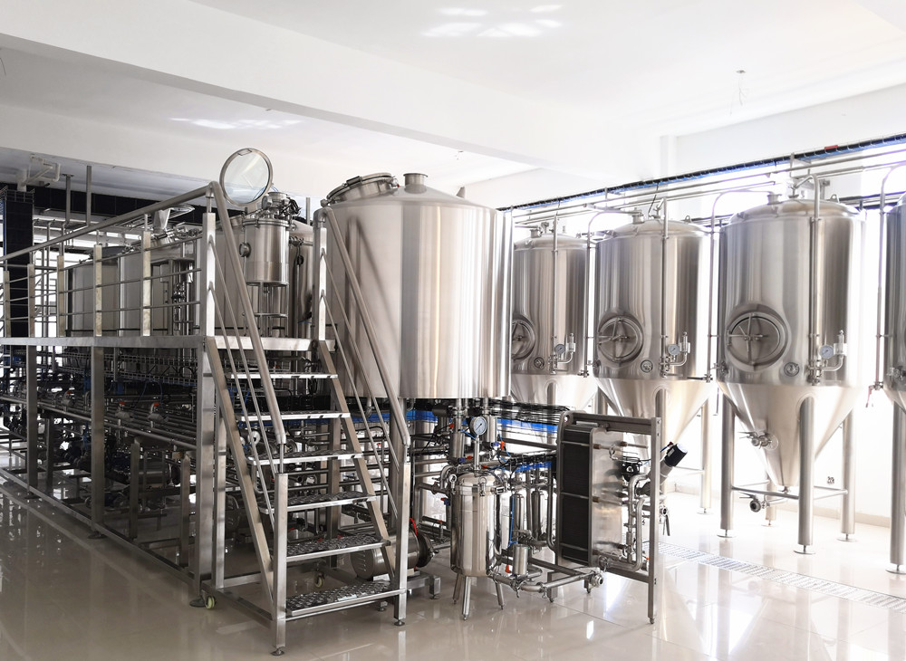 Higher automated 1000liter 4 vessel brewhouse brewery system